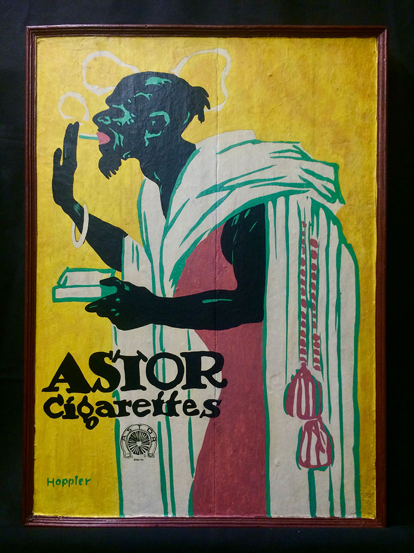 Restauración cartel publicidad
